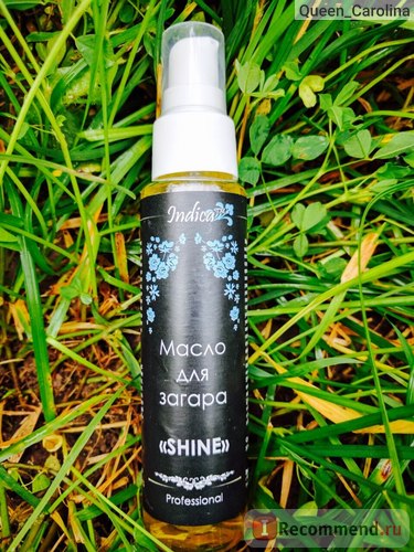 Масло для засмаги tics indica shine - «хочу загар, а не шкіру, що обгоріла 🤦🏻♀️ відгук від дівчини,