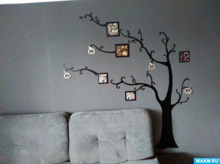 Майстер-клас з декорування стіни «чудо-дерево»