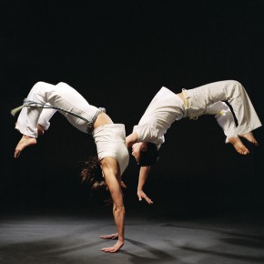 Master class pe capoeira, teatrul show-ului