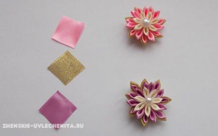 Master-class pe crearea unei rame foto-kanzashi cu mâinile tale - originale și simple