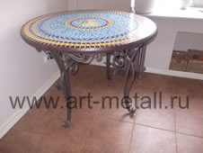 Atelier de mobilier forjat, mese forjate, console, mese