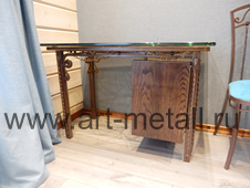 Atelier de mobilier forjat, mese forjate, console, mese