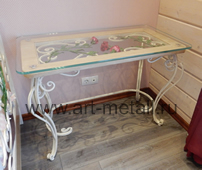 Atelier de mobilier forjat, mese forjate, console, mese