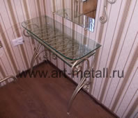 Atelier de mobilier forjat, mese forjate, console, mese