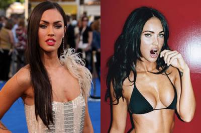 Megan Fox a műtét előtt (művelet Megan Fox) Megan Fox a műtét előtt