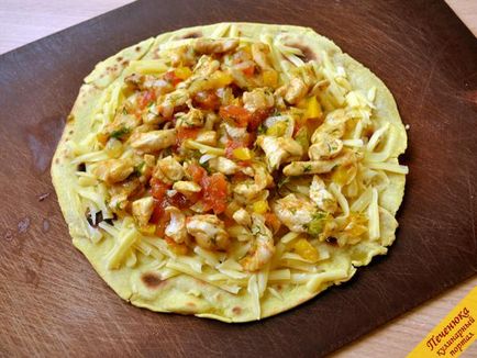 Mexikói tortilla Quesadilla csirkével (lépésről lépésre recept fotókkal)