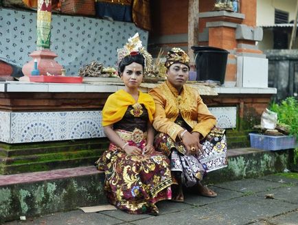 Nunta traditionala locala la Bali