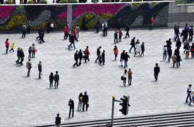 Quay din Waitan, sau Bund, Shanghai