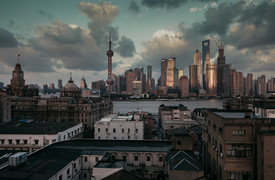 Quay din Waitan, sau Bund, Shanghai