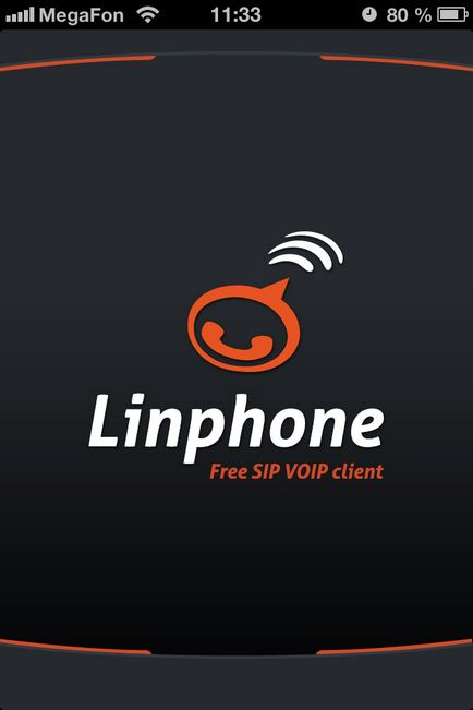 Configurarea linphone-ului pentru telefoane mobile pentru iPhone