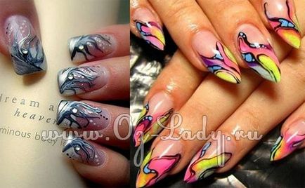 Szilveszter manikűr 2012 - Nail design az év a sárkány