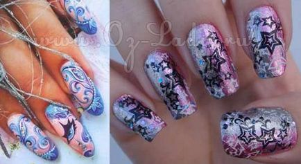 Szilveszter manikűr 2012 - Nail design az év a sárkány