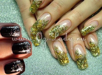 Szilveszter manikűr 2012 - Nail design az év a sárkány