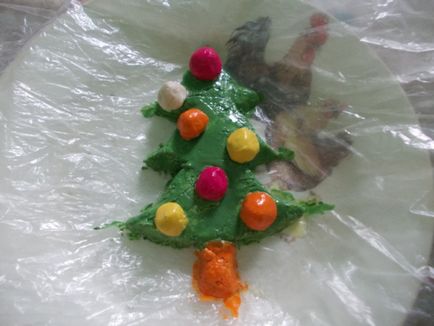 Arborele de Anul Nou din aluat sărat - decorat pe un pom de Crăciun din aluat sărat, clasa master pas cu pas