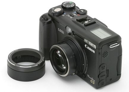 Camera digitală de examinare canon powershot g5 - recenzii și teste