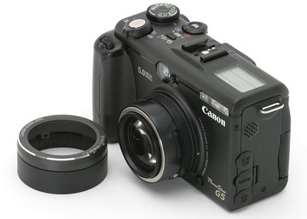 Áttekintés a digitális fényképezőgép Canon PowerShot G5 - vélemények és tesztek