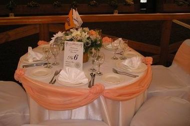 Оформлення столів на весільному банкеті - настільна книга нареченої