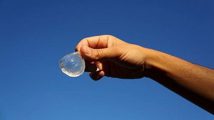 Ooho - înlocuirea unei sticle de plastic din plastic - digestarea mediului