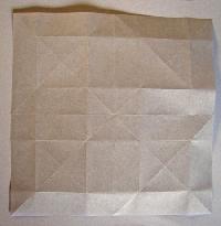 Origami „tintahal” - összecsukható technika számok Moduláris origami lépésről lépésre fotók