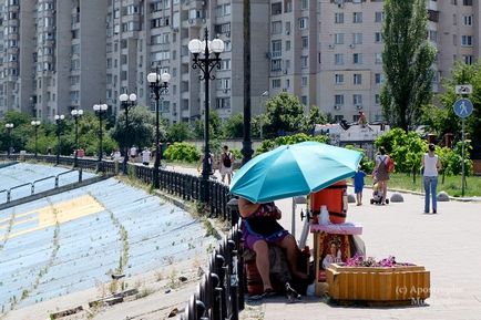 Se odihnește pe mare la Kiev