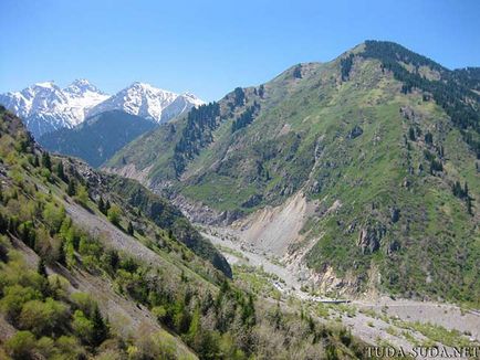 Lacul Issyk (Lacul Issyk) lângă Almaty (Kazahstan)