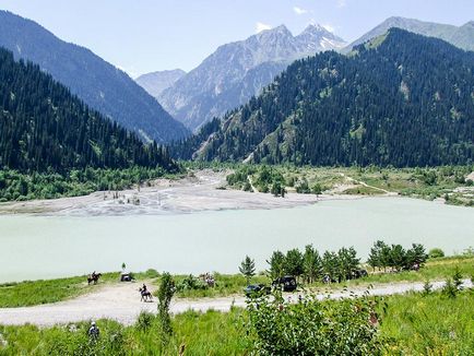 Lake Iszik, Zhetisu