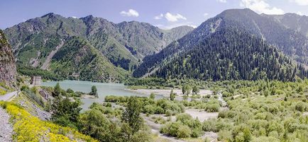 Lake Iszik, Zhetisu