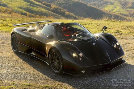 Pagani zonda roadster f (розповідь від водія)