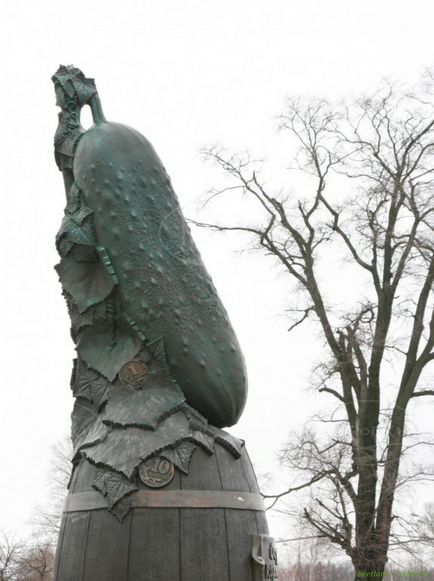 Monumentul de susținător de castraveți - Lukhovitsy, regiunea Moscova - pe hartă