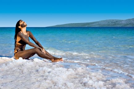 Úszni, vagy mosogató, nyugalmi és kezelési Holt-tenger