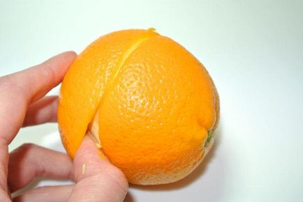 Вироби з апельсинів - свічники, покрокові фото