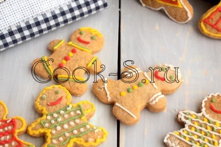 Mézeskalács ember - egy lépésről lépésre recept fotókkal és sütemények (tészta) Mézeskalács ember - egy lépésről lépésre recept fotókkal és sütemények