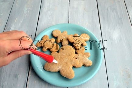 Gingerbread men - rețetă pas cu pas cu fotografie, coacere