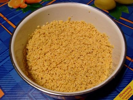 Millet kása a sütőben (lépésről lépésre recept fotókkal)