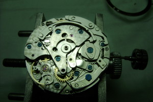 Ремонт фейк - tag heuer - на китайському механізмі 7750, ремонт годинників - ладо