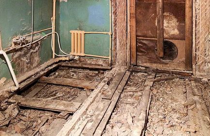 Ремонт підлоги в квартирах старого фонду Харків