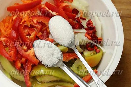 Рецепти салатів із зелених помідорів на зиму з фото - пальчики оближеш