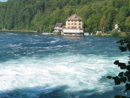 Rhine Falls coordonează și fotografiază, ce să vezi și unde este Rin Falls