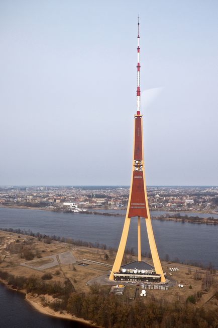 Riga descrierea turnului TV, istorie, excursii, adresa exactă