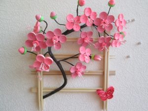 Сакура робимо японське дерево з паперу по фото уроку