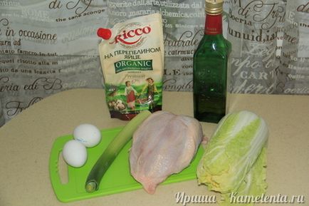 Салат - пекінська ніжність - рецепт з фото, як приготувати салат з пекінською капустою і куркою