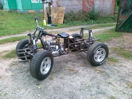 Mașină de casă de la o motocicletă - cum să faceți un ATV cu propriile mâini de la o motocicletă Ural