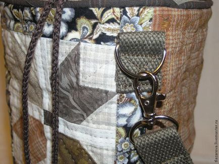 Varrni patchwork táska-zsák