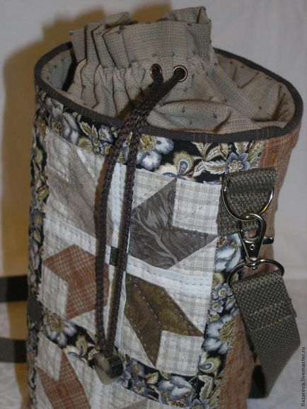 Varrni patchwork táska-zsák