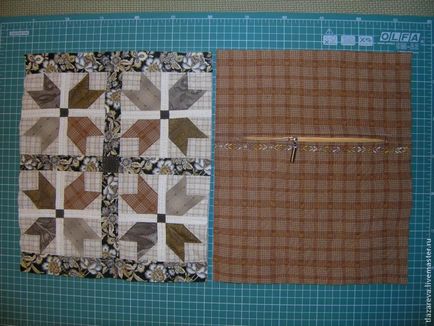 Varrni patchwork táska-zsák