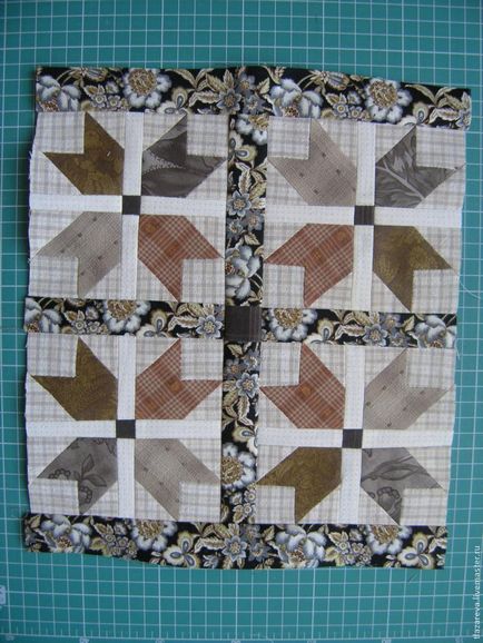 Varrni patchwork táska-zsák