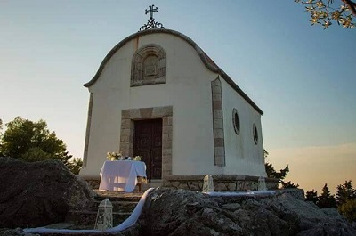 Szimbolikus ünnepségen Rhodes, Greece, a hivatalos utazásszervező az esküvő ag társasági