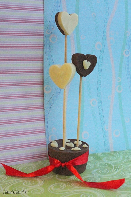Sweet valentine din ciocolată