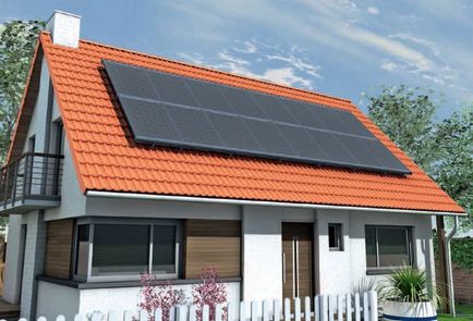 Colectoare solare pentru avantajele, dezavantajele și eficiența încălzirii casei