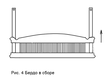 Старовинний дерев'яний ткацький верстат